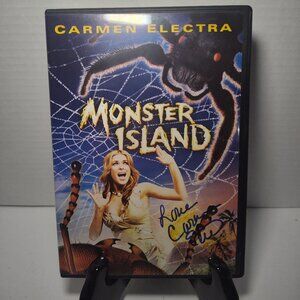 Signed Monster Island (DVD, 2004) – Horror/Comedy MTV Movie – Carmen Electra